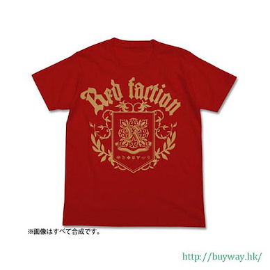 Fate系列 (細碼)「赤の陣營」紅色 T-Shirt Red Faction T-Shirt / RED-S【Fate Series】