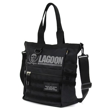 黑礁 「黑礁商會」黑色 多功能 手提袋 Lagoon Company Functional Tote Bag /BLACK【Black Lagoon】