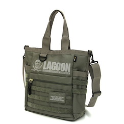 黑礁 「黑礁商會」軍綠 多功能 手提袋 Lagoon Company Functional Tote Bag /RANGER GREEN【Black Lagoon】