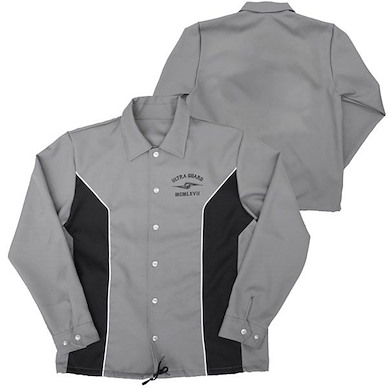 超人系列 (加大)「超級警備隊」黑色 外套 Ultra Seven Ultra Guard Design Coach Jacket /XL【Ultraman Series】