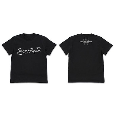 SELECTION PROJECT (加大)「Suzu☆Rena」黑色 T-Shirt Suzu*Rena T-Shirt /BLACK-XL【SELECTION PROJECT】