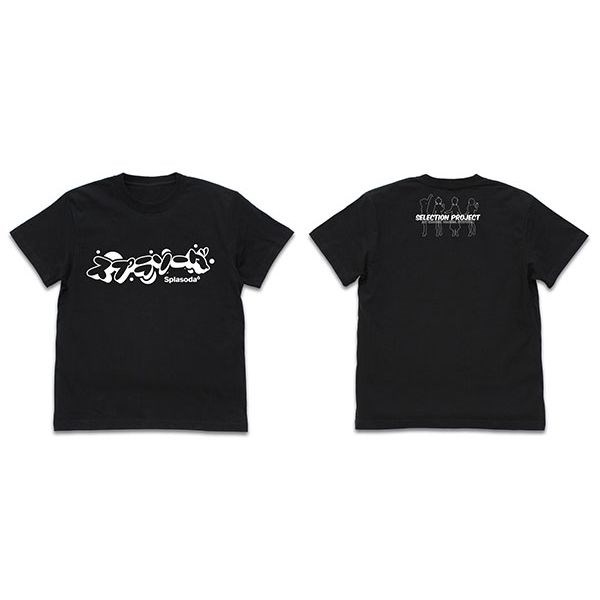 SELECTION PROJECT : 日版 (中碼)「Splasoda°」黑色 T-Shirt