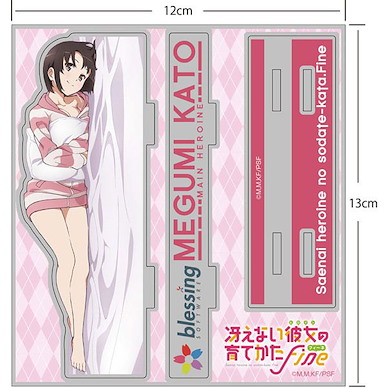 不起眼女主角培育法 「加藤惠」睡衣 Ver. 亞克力企牌 Megumi Kato Acrylic Stand Pajamas ver.【Saekano: How to Raise a Boring Girlfriend】