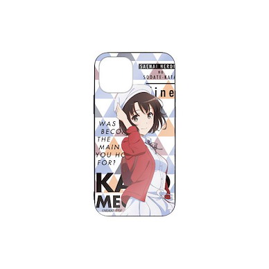 不起眼女主角培育法 「加藤惠」私服 ver. iPhone [12, 12Pro] 強化玻璃 手機殼 Megumi Kato Tempered Glass iPhone Case Casual Wear ver./12, 12Pro【Saekano: How to Raise a Boring Girlfriend】