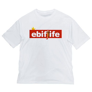 未分類 (大碼)「ebiflife」寬鬆 白色 T-Shirt Ebiflife Big Silhouette T-Shirt /WHITE-L