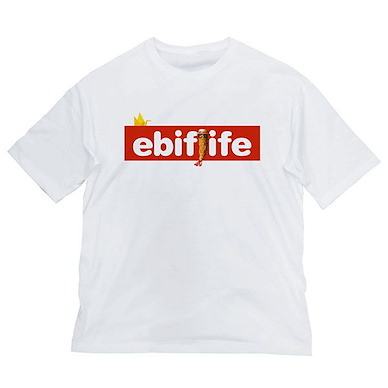 未分類 (大碼)「ebiflife」寬鬆 白色 T-Shirt Ebiflife Big Silhouette T-Shirt /WHITE-L