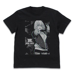 SSSS.GRIDMAN : 日版 (加大)「新條茜」黑色 T-Shirt