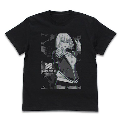 SSSS.GRIDMAN (加大)「新條茜」黑色 T-Shirt Akane Shinjo Effect Visual T-Shirt /BLACK-XL【SSSS.Gridman】