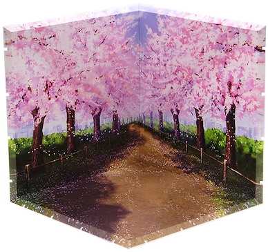 黏土人場景 Dioramansion200 櫻花道路 Dioramansion 200 Cherry Blossom Road【Nendoroid Playset】
