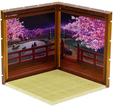 黏土人場景 Dioramansion200 夜櫻 Dioramansion 200 Cherry Blossoms at Night【Nendoroid Playset】