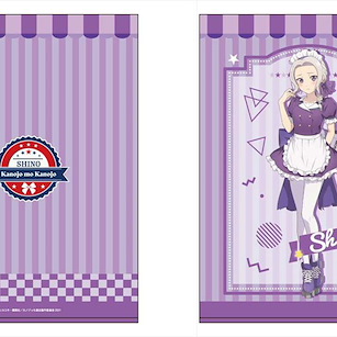 女朋友 and 女朋友 「桐生紫乃」美式餐館 Ver. A4 文件套 American Diner A4 Clear File Kiryu Shino【Girlfriend, Girlfriend】