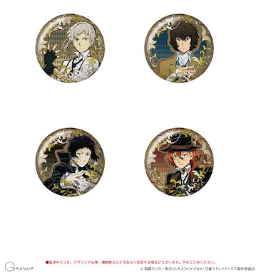 文豪 Stray Dogs 收藏徽章 新藝術運動 (4 個入) Art Nouveau Art Can Badge (4 Pieces)【Bungo Stray Dogs】