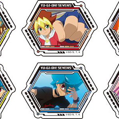 遊戲王 系列 「SEVENS」亞克力徽章 (6 個入) Yu-Gi-Oh! SEVENS Lame Acrylic Badge Collection (6 Pieces)【Yu-Gi-Oh!】