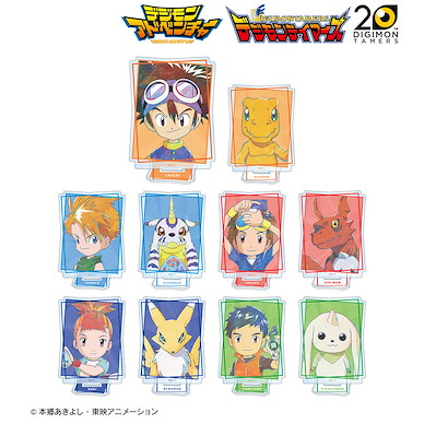 數碼暴龍系列 「數碼暴龍 + 馴獸師之王」Ani-Art 亞克力企牌 (10 個入) "Digimon Series" & "Digimon Tamers" Ani-Art Acrylic Stand (10 Pieces)【Digimon Series】