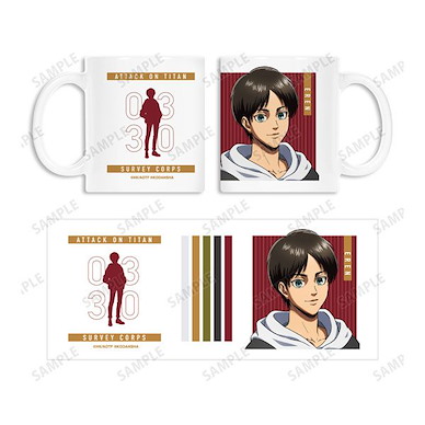 進擊的巨人 「艾倫」東武動物公園 陶瓷杯 New Illustration Eren Similar Look ver. Mug【Attack on Titan】