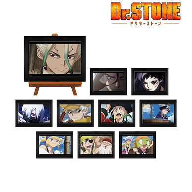 Dr.STONE 新石紀 迷你藝術畫 + 框架 (10 個入) Mini Art Frame (10 Pieces)【Dr. Stone】