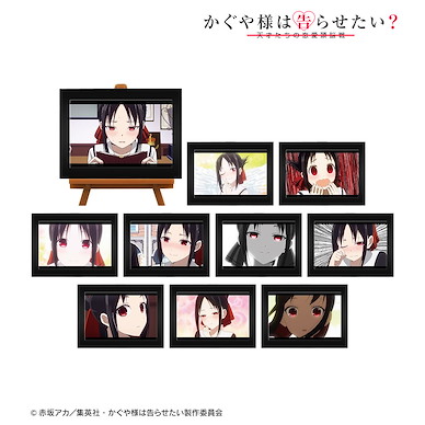 輝夜姬想讓人告白 迷你藝術畫 + 框架 (10 個入) Shinomiya Kaguya Mini Art Frame (10 Pieces)【Kaguya-sama: Love Is War】