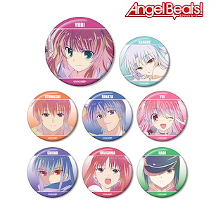 天使的脈動 Ani-Art CLEAR LABEL 收藏徽章 (8 個入) Ani-Art Clear Label Can Badge (8 Pieces)【Angel Beats!】