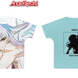 天使的脈動 (加大)「立華奏」Ani-Art CLEAR LABEL 男女通用 T-Shirt Tachibana Kanade Ani-Art Clear Label Full Graphic T-Shirt (Unisex XL Size)【Angel Beats!】