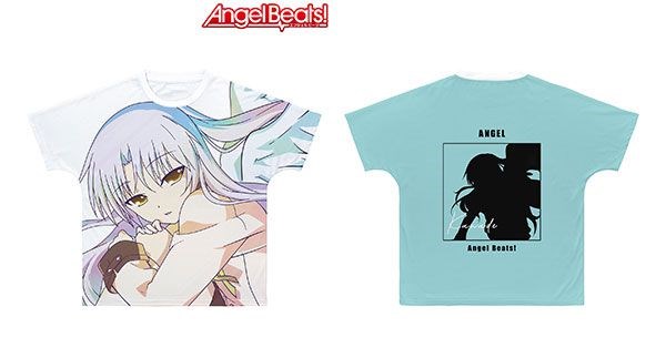 天使的脈動 : 日版 (加大)「立華奏」Ani-Art CLEAR LABEL 男女通用 T-Shirt