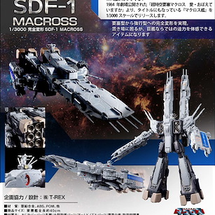 超時空要塞 1/3000 完全變形「SDF-1」超時空要塞 愛，還記得嗎？ 1/3000 Perfect Trance SDF-1 Macross【Macross】