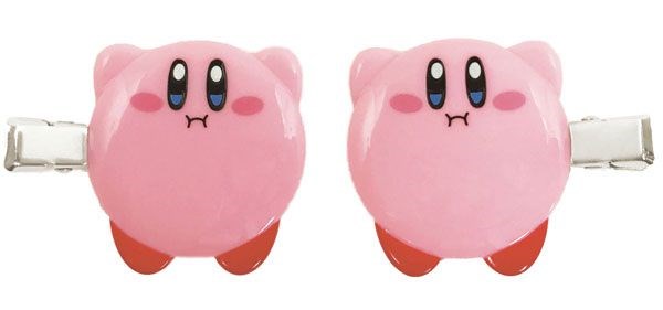 星之卡比 「卡比」吸氣 Ver. 髮夾 HairPita Clip (4) Kirby (Hovering)【Kirby's Dream Land】